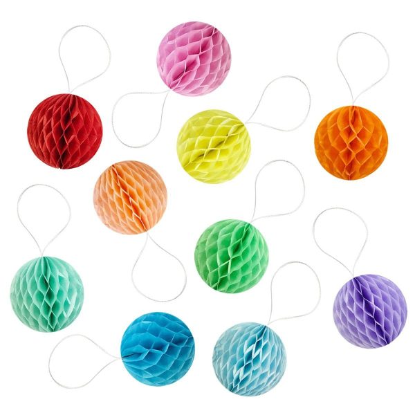 Mini 2  Tissue Paper Honeycomb Balls (set of 10) For Cheap